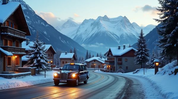 Top taxi transfer services from Moutiers to Courchevel